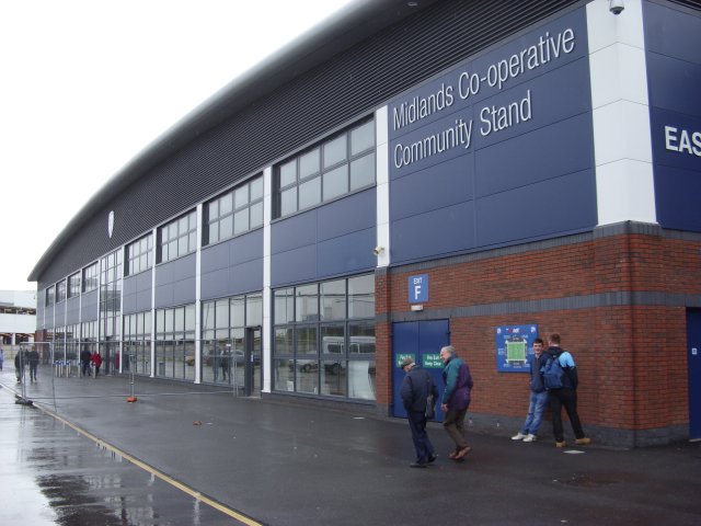 Rear of the East Stand